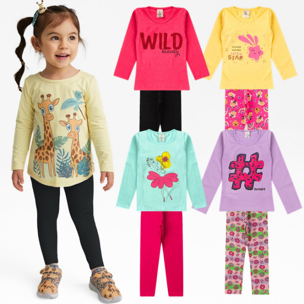 Conjunto de Inverno - 4 Peças Infantil