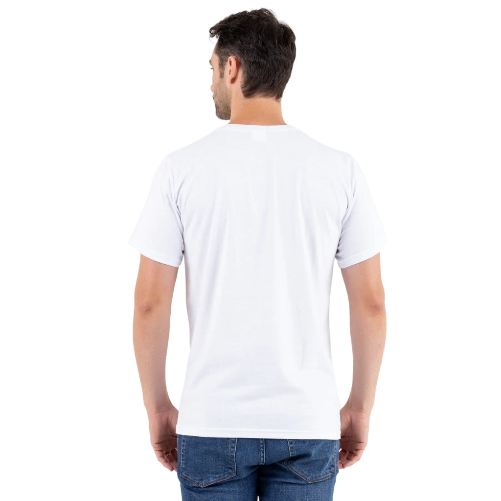 Camiseta Masculina Básica Branca