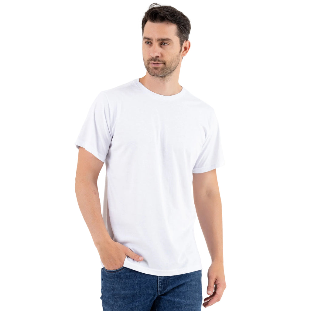 Camiseta Masculina Básica Branca
