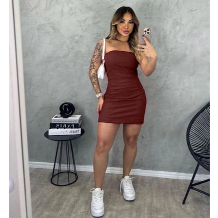 Vestido Curto - Tomara que Caia