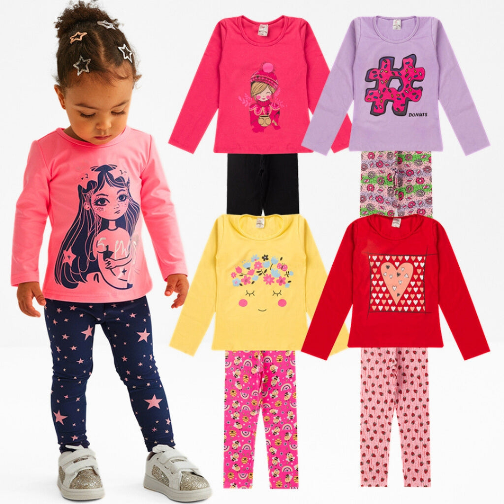 Conjunto de Inverno - 4 Peças Infantil
