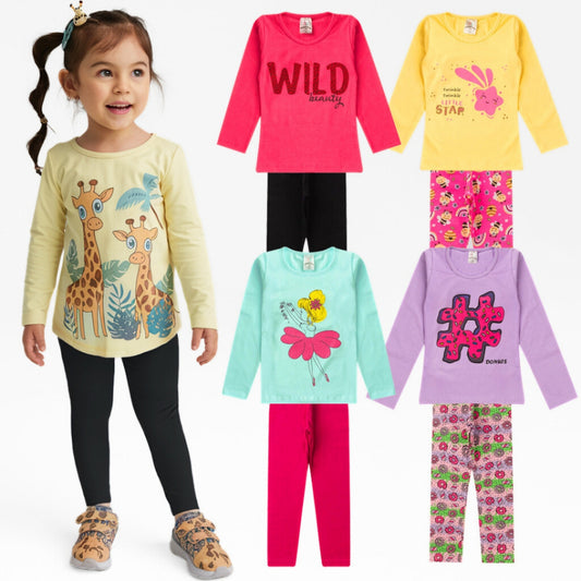 Conjunto de Inverno - 4 Peças Infantil
