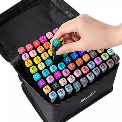 Kit com 48 Canetinhas Ponta Dupla