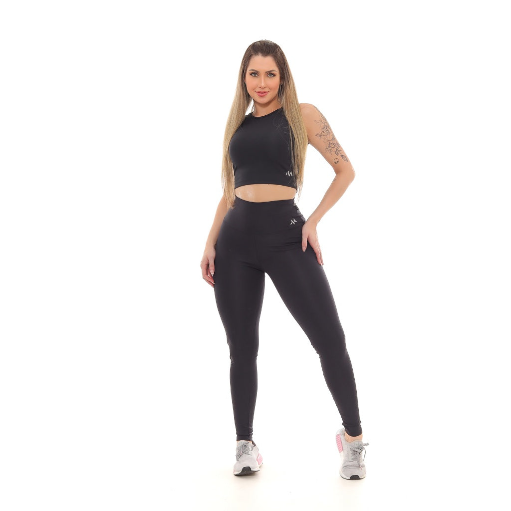 Conjunto Fitness - Blackout
