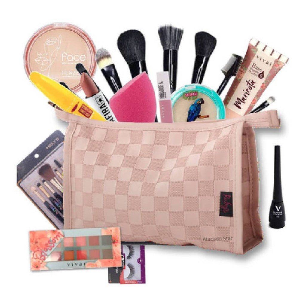 Kit de Maquiagem e Paleta