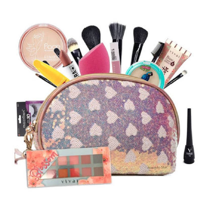 Kit de Maquiagem e Paleta