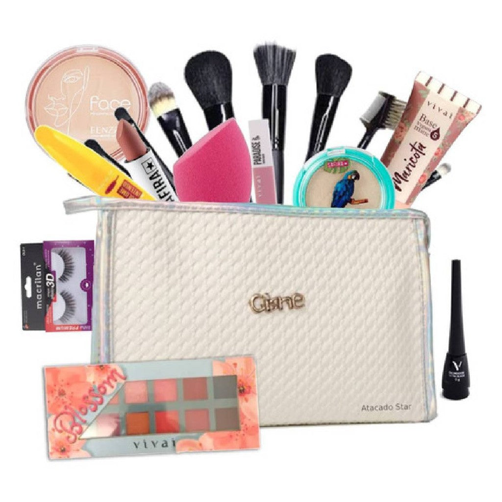 Kit de Maquiagem e Paleta