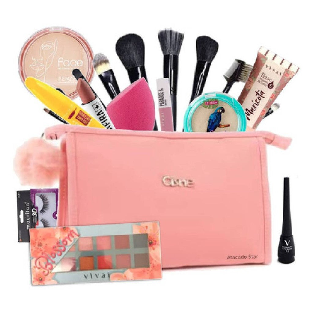 Kit de Maquiagem e Paleta
